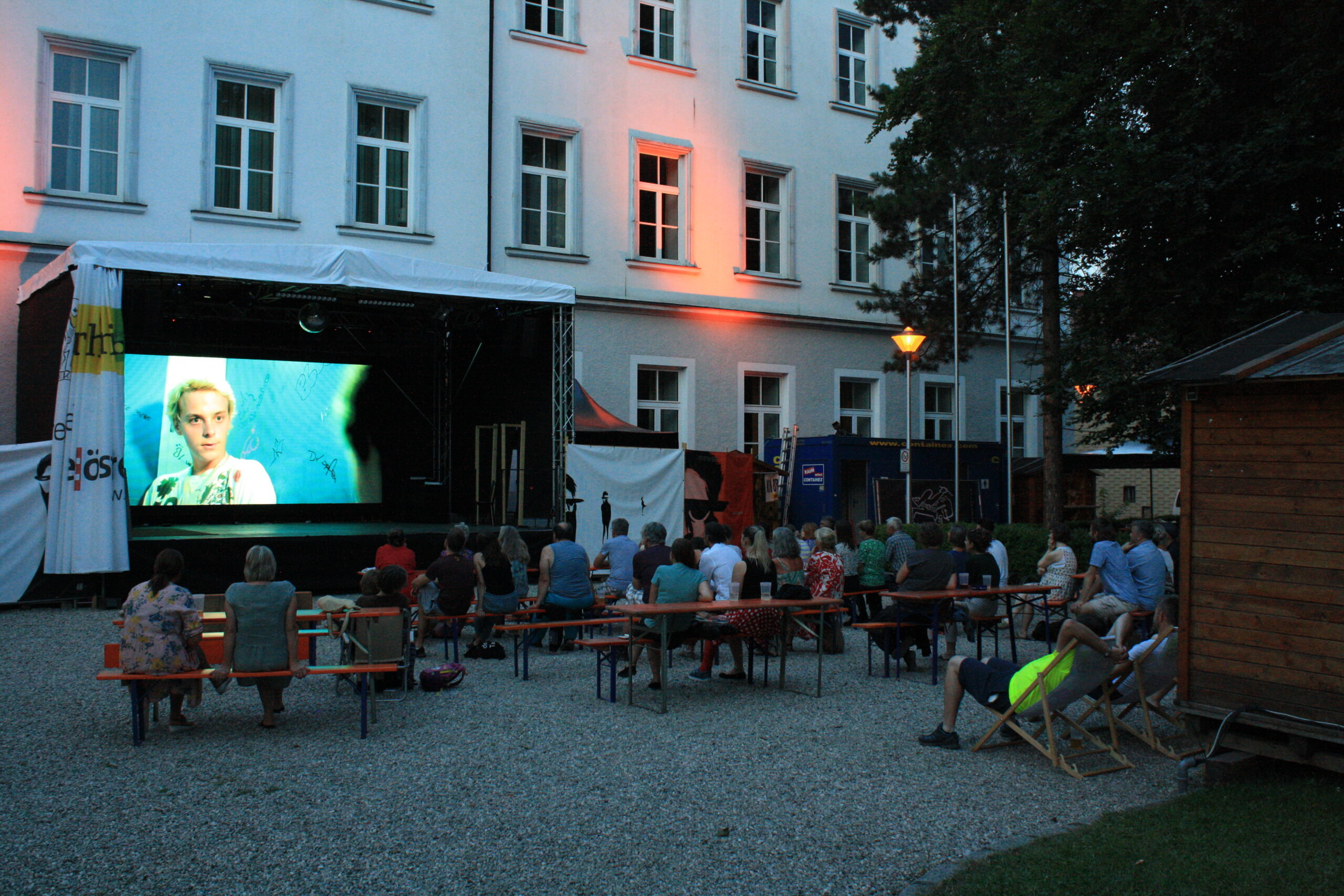 Sommerkino bei der KulturBühneRied: "Kurzfilmabend mit Paul Ploberger" ©: kuli - Kultur.Land.Impulse
