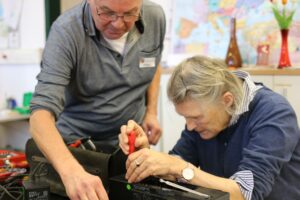 Fotos vom Repair Café Braunau Mrz 2023 ©: Umwelt Profis Braunau