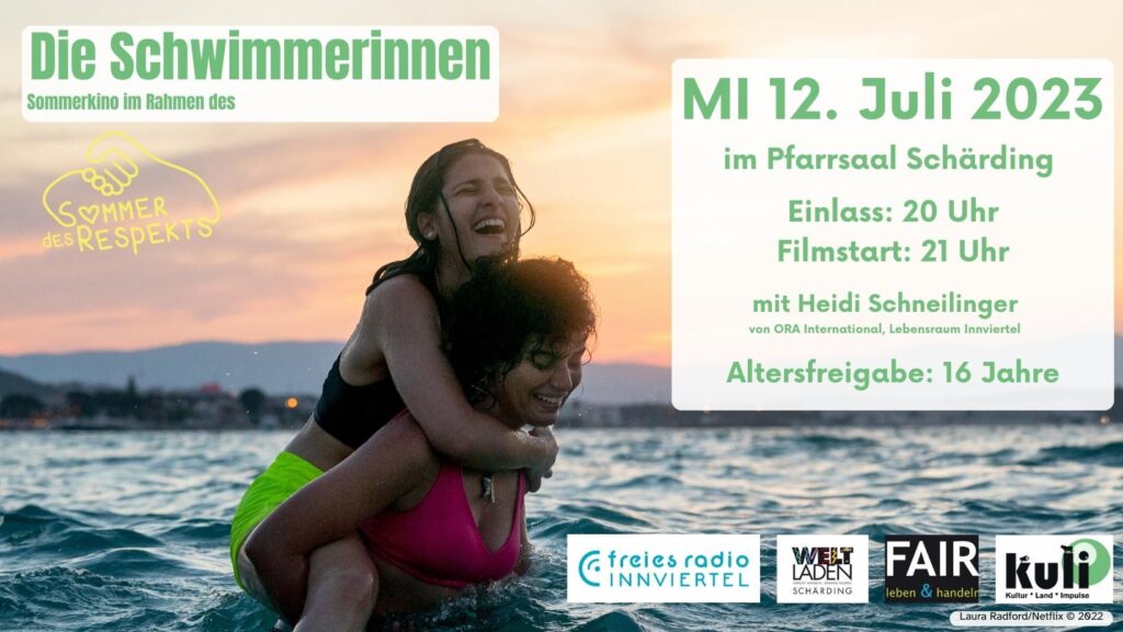 Sommerkino "Die Schwimmerinnen" ©: Laura Radford/Netflix 2022