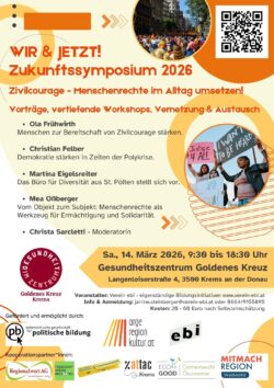 Kuli beim Zukunftssymposium in Krems